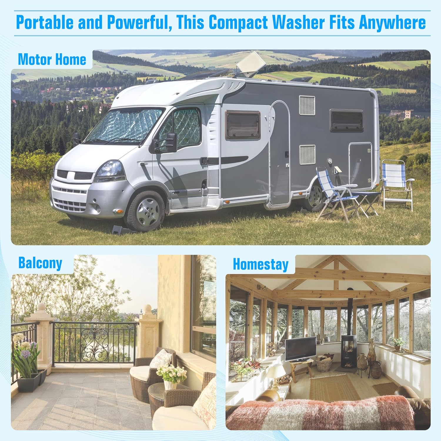 Machine à laver portable INTERGREAT, 16 lb, double cuve