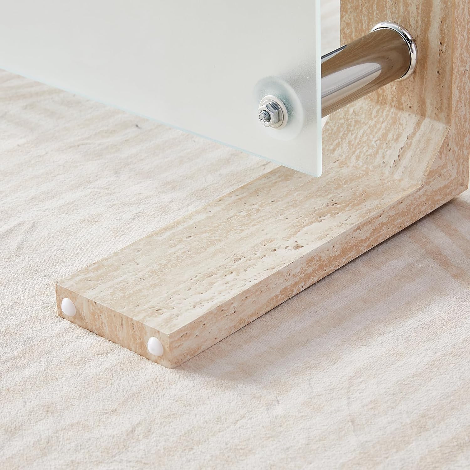 Table basse rectangulaire de salon, table basse d'appoint moderne