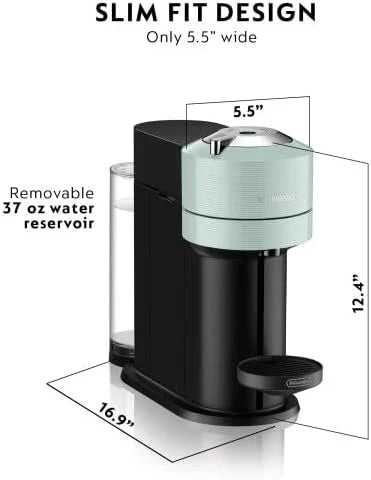 Nespresso Vertuo Next de De’Longhi – Machine à café et expresso blanche