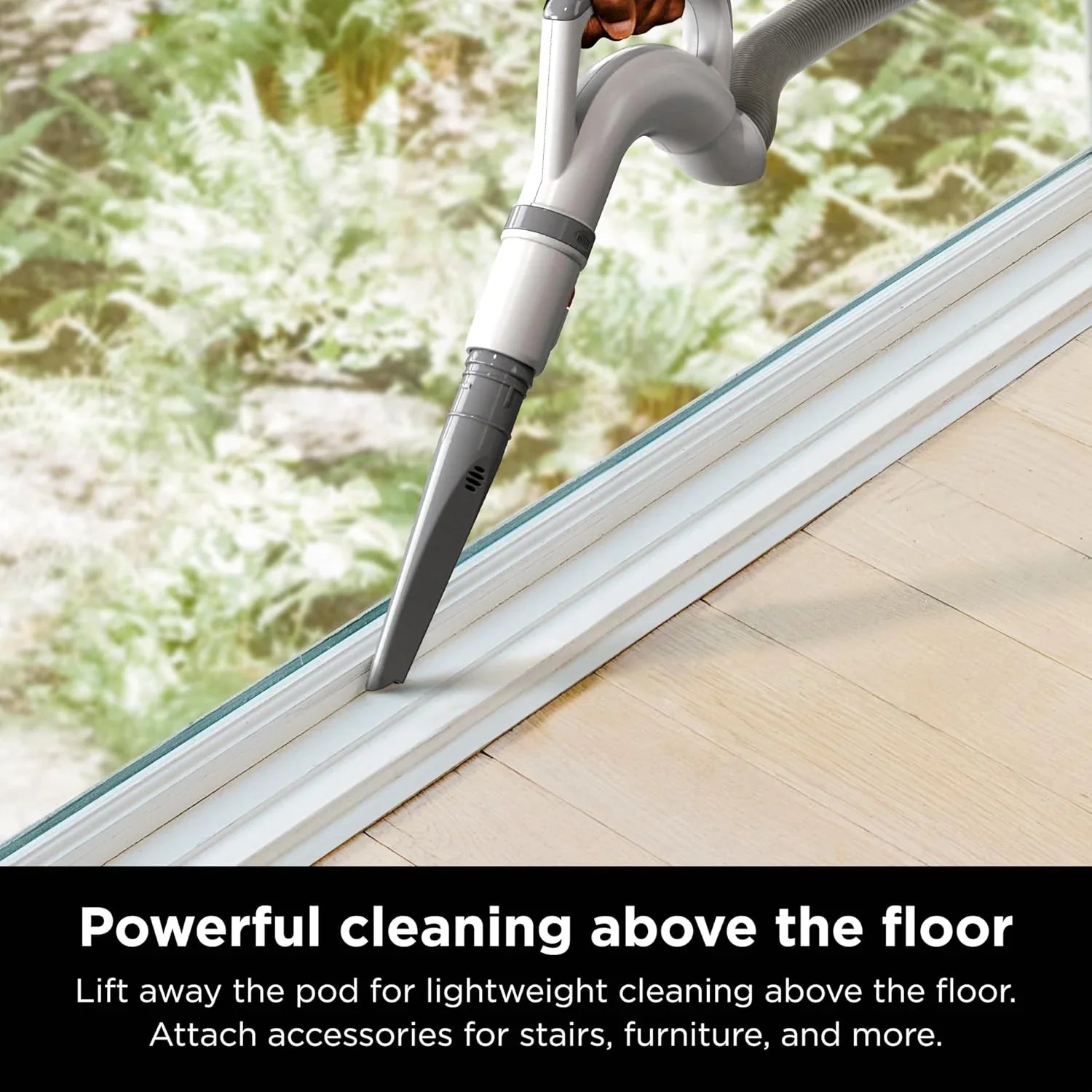 Aspirateur vertical Navigator amovible de luxe avec grand bac à poussière, filtre HEPA et volant pivotant