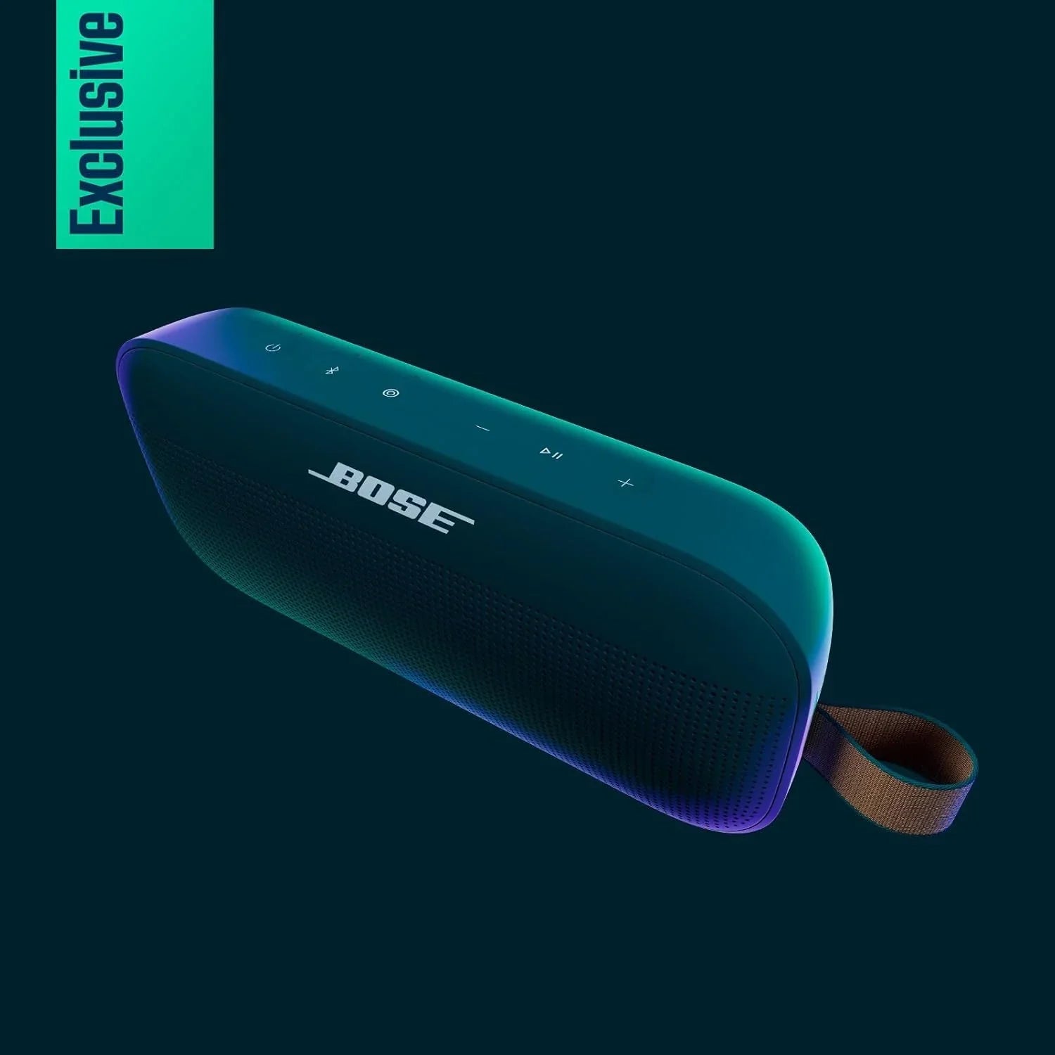 Enceinte Bluetooth portable Bose SoundLink Flex (2e génération), enceinte d'extérieur portable avec audio Hi-Fi, jusqu'à 12 heures d'autonomie, étanche à l'eau et à la poussière