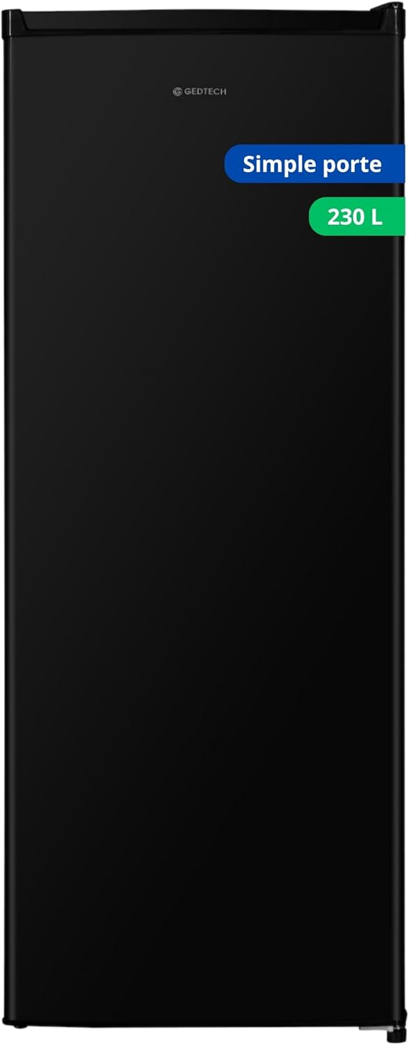 Réfrigérateur de table GEDTECH 85 L GTOP93BL avec compartiment congélateur - Classe E