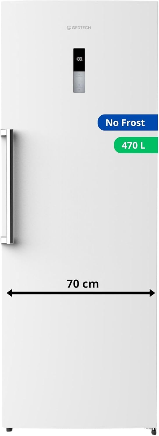 Réfrigérateur de table GEDTECH 85 L GTOP93BL avec compartiment congélateur - Classe E