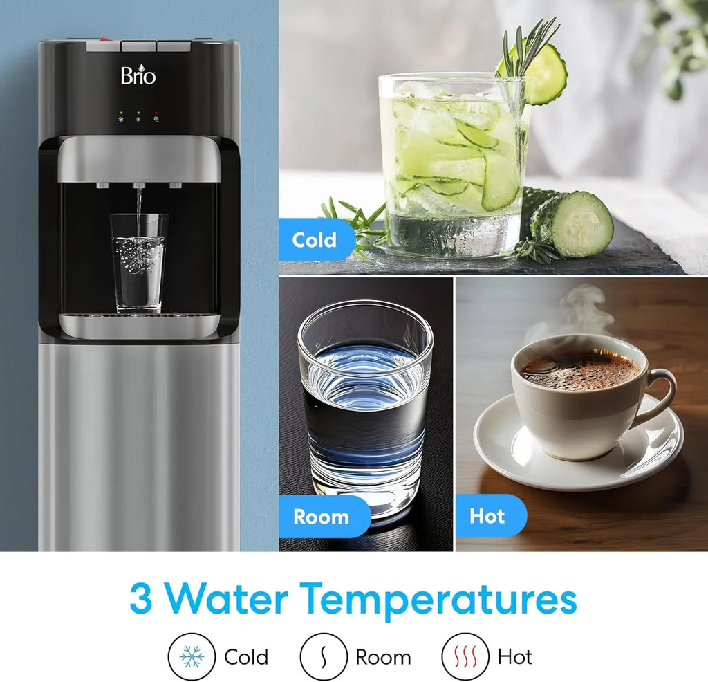 Abreuvoir à chargement par le bas pour bouteilles de 5 gallons - 3 températures