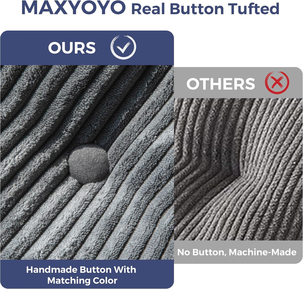 Canapé-lit pliant MAXYOYO, fauteuil convertible avec oreiller, matelas pliable avec support dorsal, fauteuil-lit pliant portable