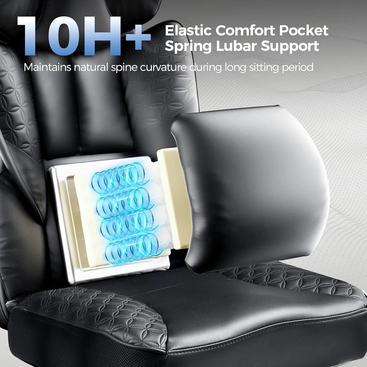 Grande chaise de jeu haute et robuste de 400 lb