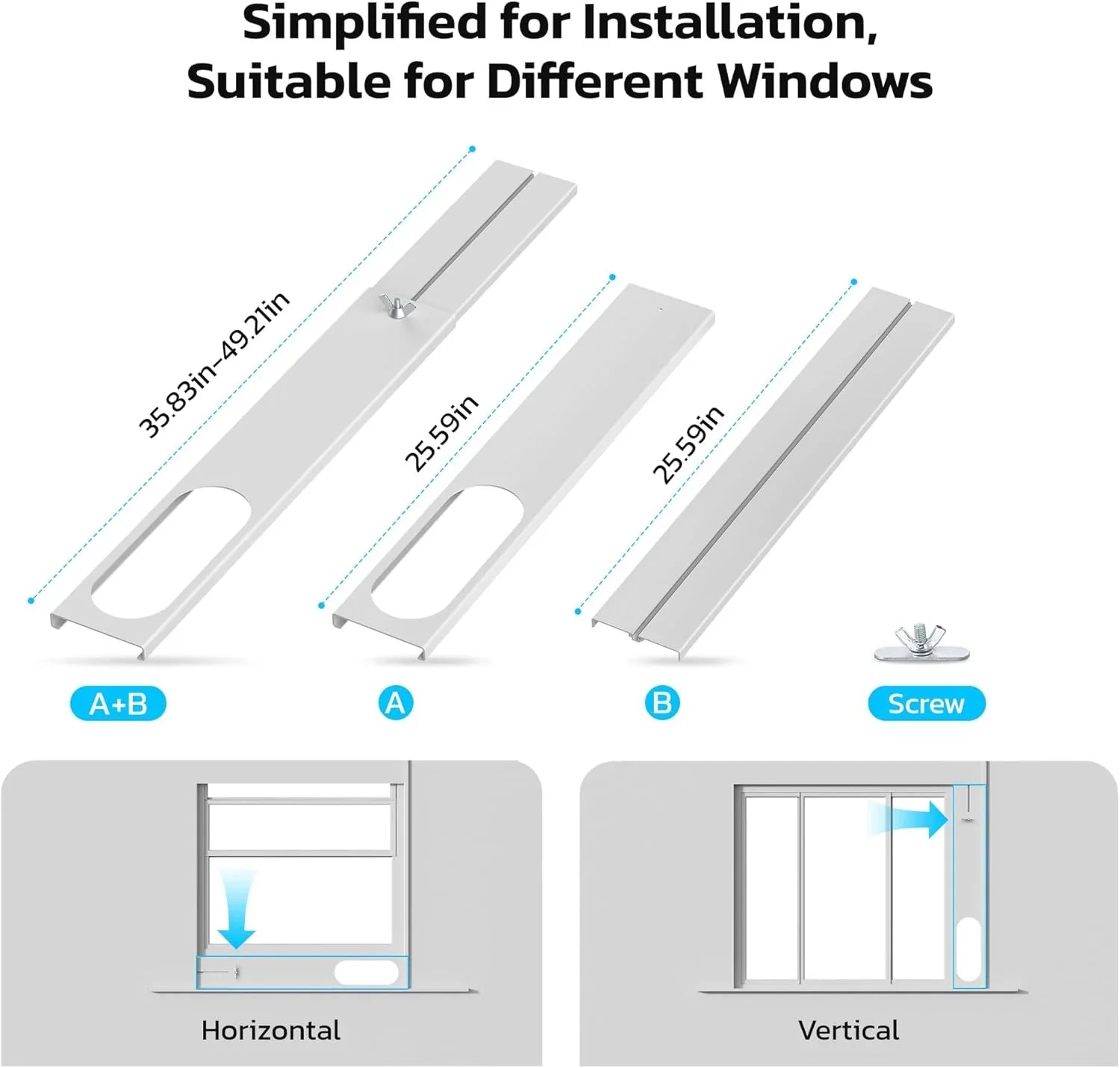 Climatiseurs portables ZAFRO 8 000 BTU, 4 modes, refroidissement rapide, économie d'énergie, télécommande, autonomie 24 h