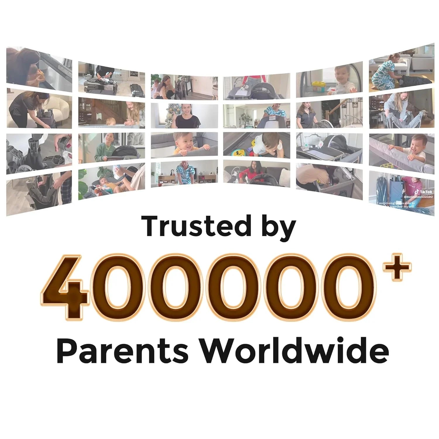 Parc pour bébé Pamo Babe - Le cadre en acier robuste offre un espace de couchage sûr et un berceau portable