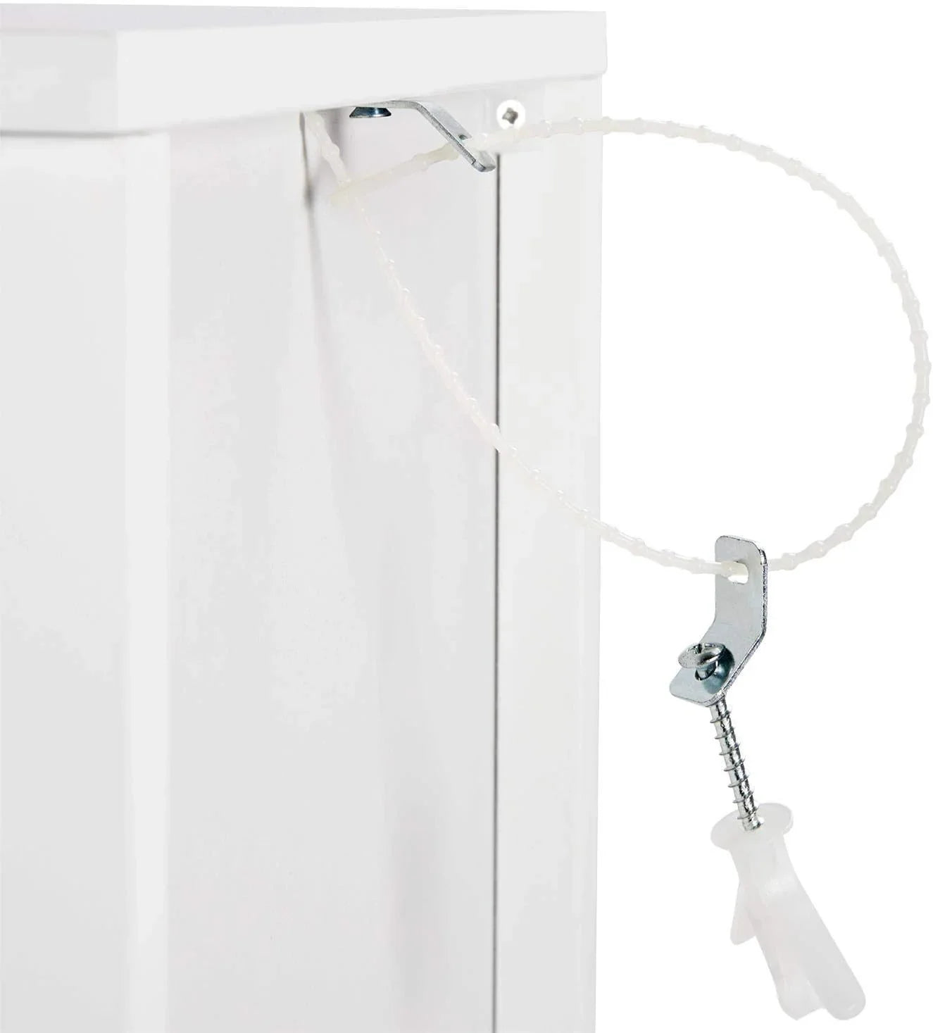 Meuble de salle de bain au sol, meuble de rangement en bois avec 2 tiroirs, support de rangement latéral multifonctionnel