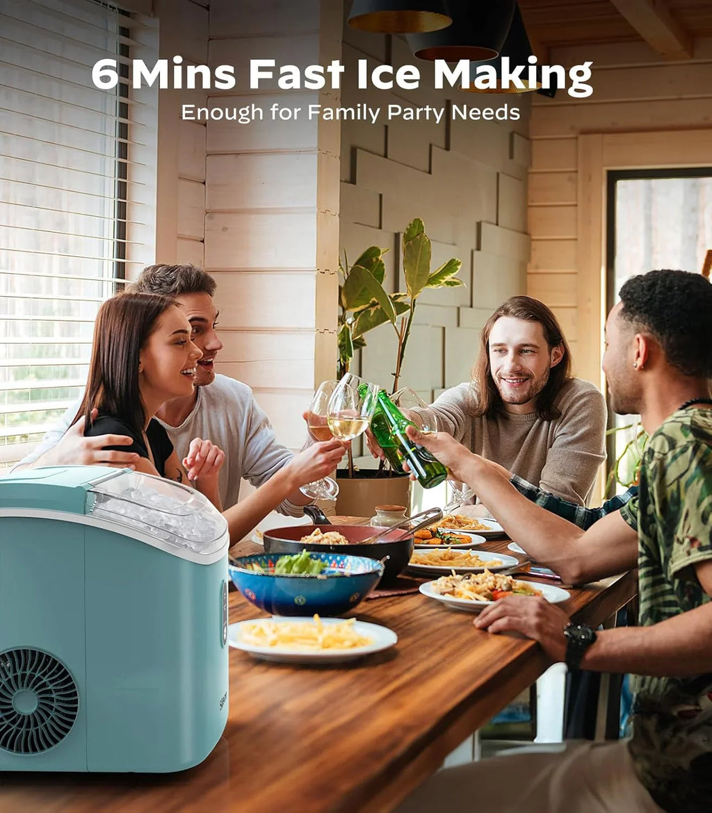 Machine à glace à mâcher Silonn avec fonction autonettoyante