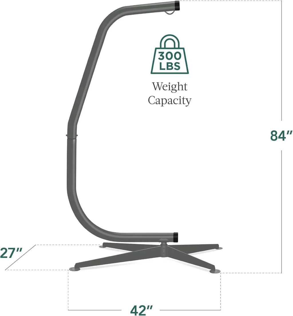 Support en C pour hamac en métal Best Choice Products