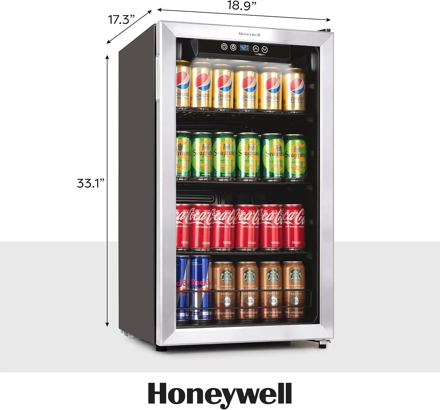 Réfrigérateurs et refroidisseurs de boissons Honeywell Stockez des sodas, de la bière ou du vin
