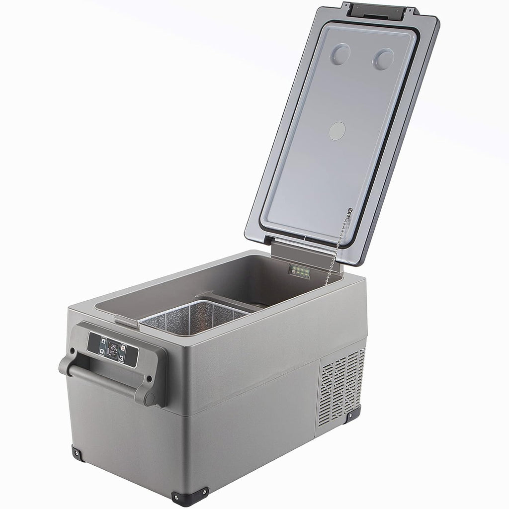 Réfrigérateur thermique portable 35L réfrigérateur de voiture réfrigérateur de voyage électrique portable pour voiture mini réfrigérateur pour voiture mini réfrigérateur pour boissons avec écran LCD