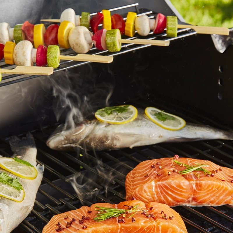 BRASERO - Barbecue au charbon de bois Dual Energy L Grill à gaz