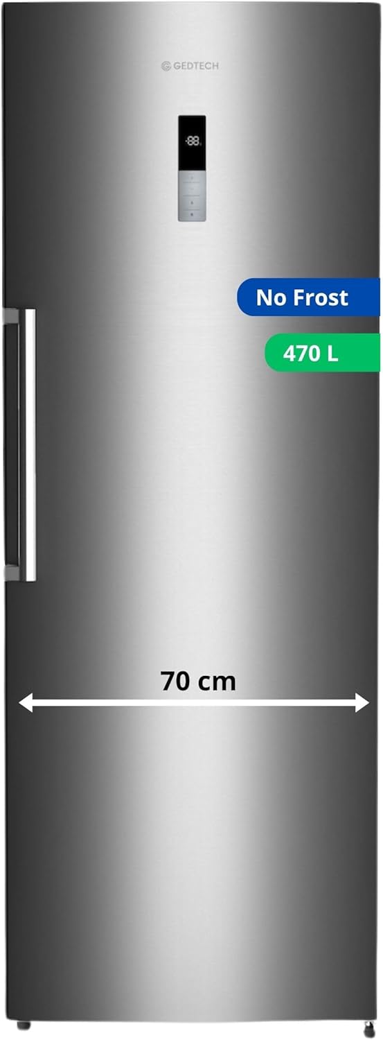 Réfrigérateur de table GEDTECH 85 L GTOP93BL avec compartiment congélateur - Classe E