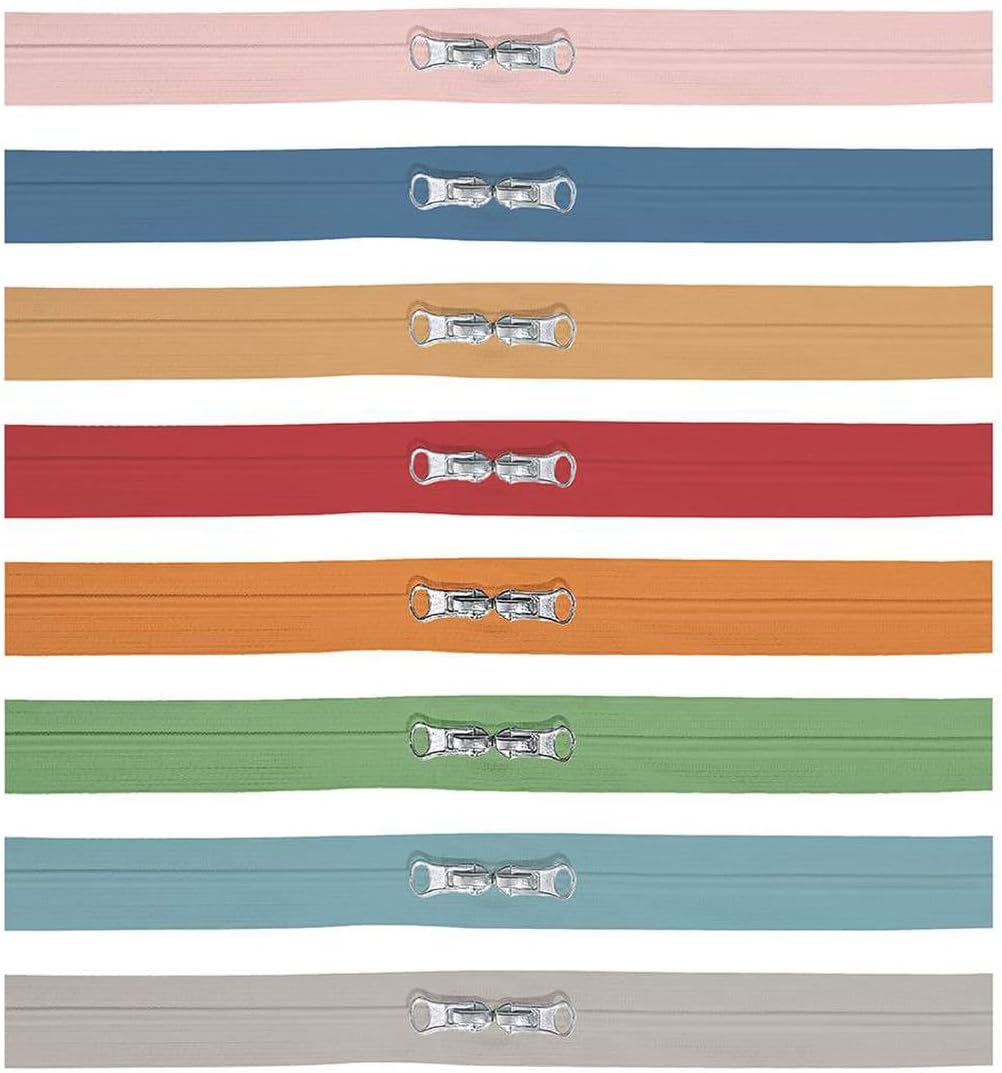 Riley Blake My Happy Place Zipper par Lori Holt de Bee Premium Fermeture éclair bidirectionnelle (Happy Place Zipper 1)