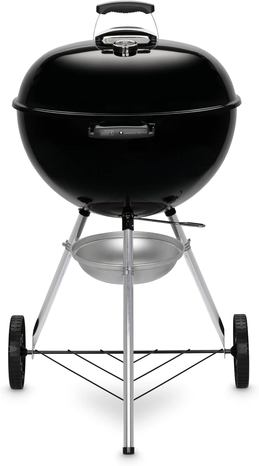 Barbecue au charbon de bois Weber Compact Kettle/avec trépied et roues