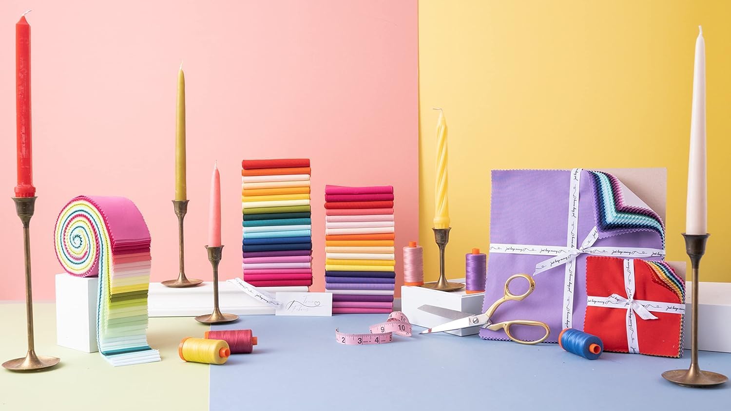 True Fabrics Tissu prédécoupé pour gâteau en couches carrés de 25,4 cm