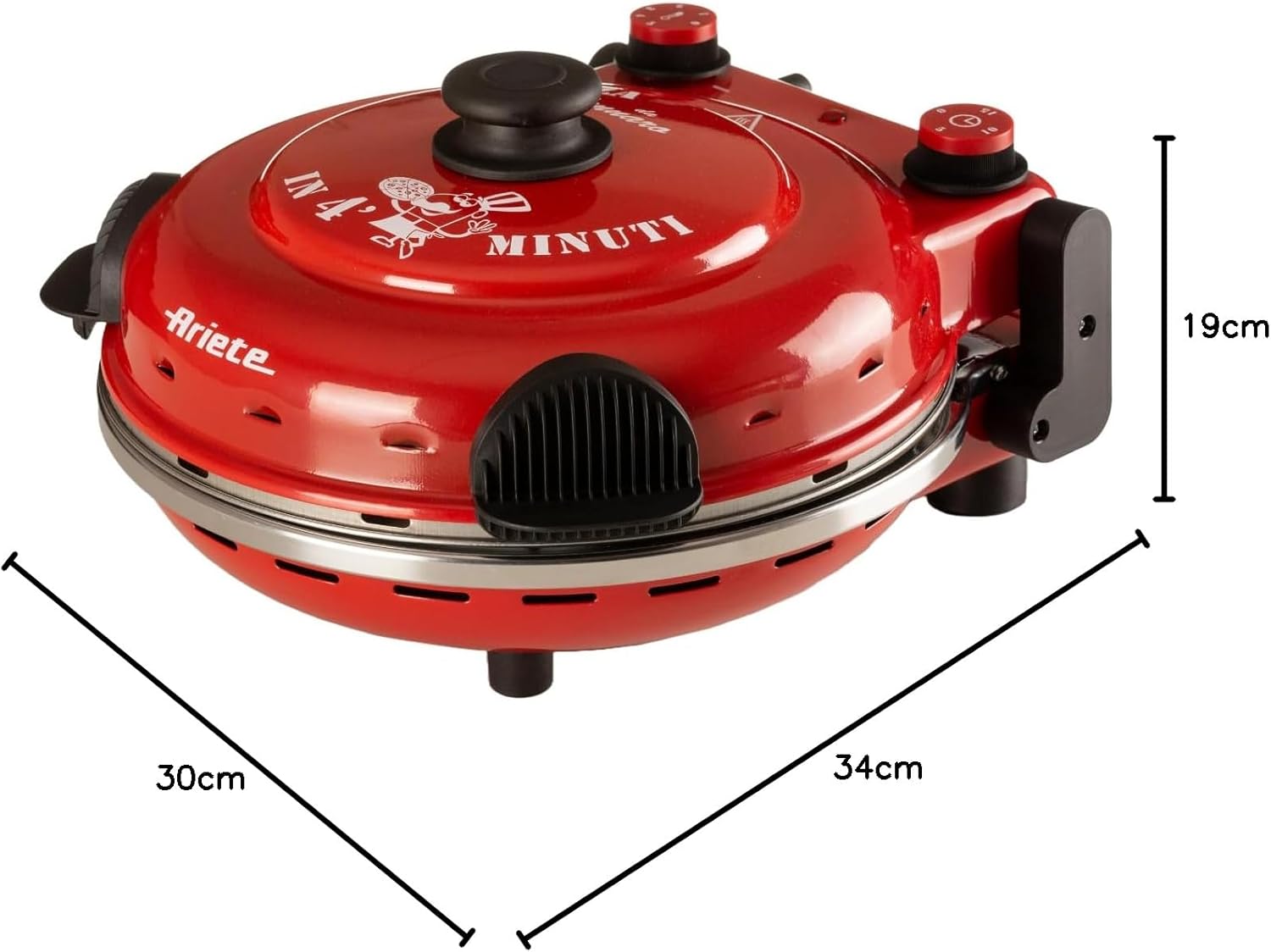 ARIETE Four à pizza 917NOIR