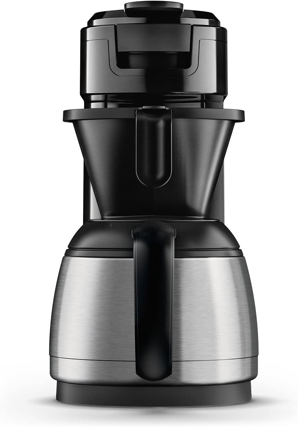 Philips Senseo Switch Machine à Café à Dosettes et Filtre - Technologie 2 en 1, Réservoir d'Eau de 1 L, 7 Tasses en une Seule Fois, Couleur Blanc Titane (HD6592/05)