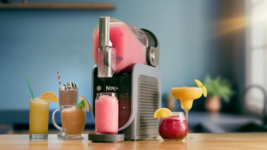 Machine à boissons glacées pour smoothies, cocktails, frappuccinos, milkshakes et jus glacés Aucune glace ni préparation requise Capacité de 1,9 litre