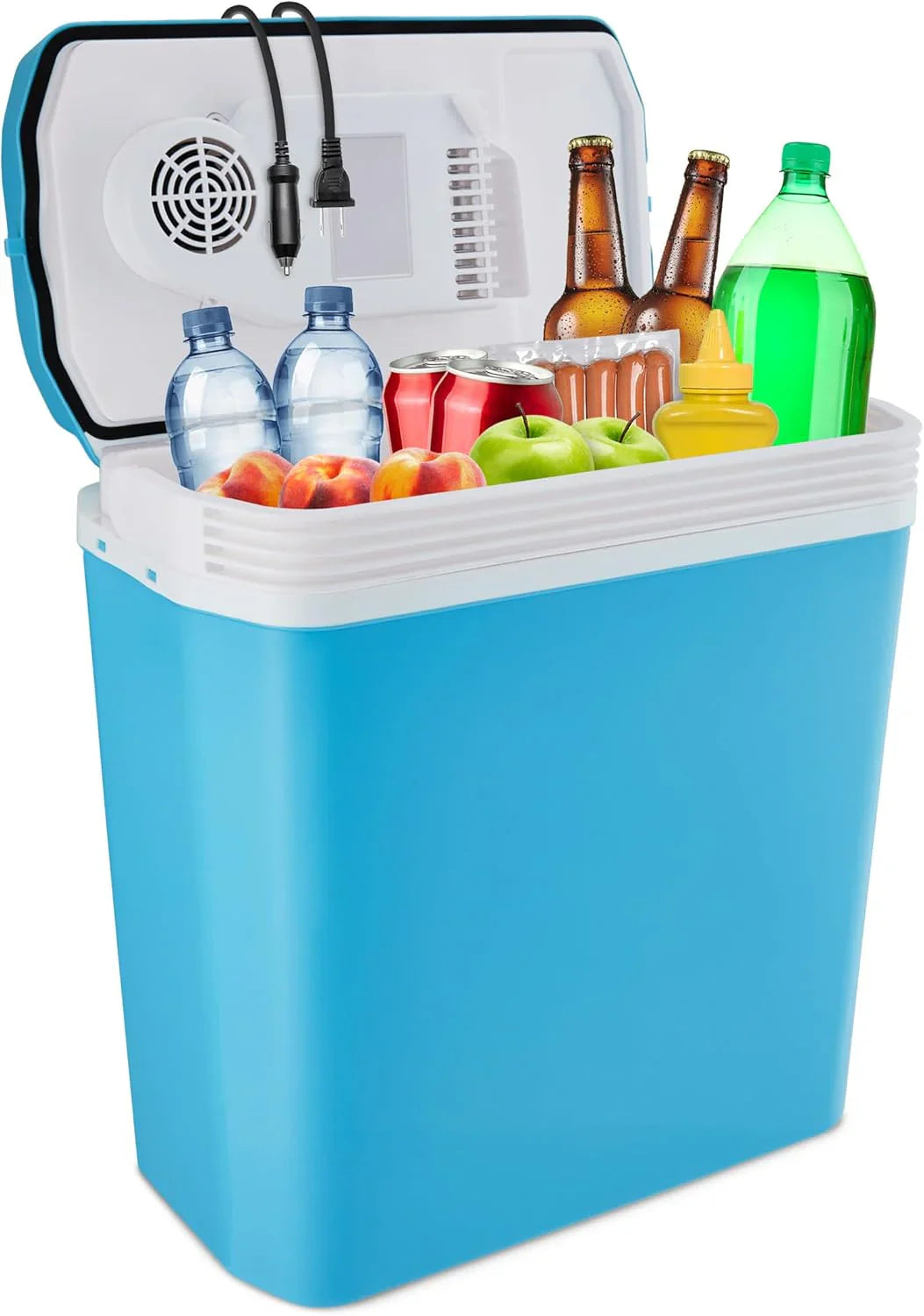 Réfrigérateur électrique chauffant | Réfrigérateur thermoélectrique portable 24 L