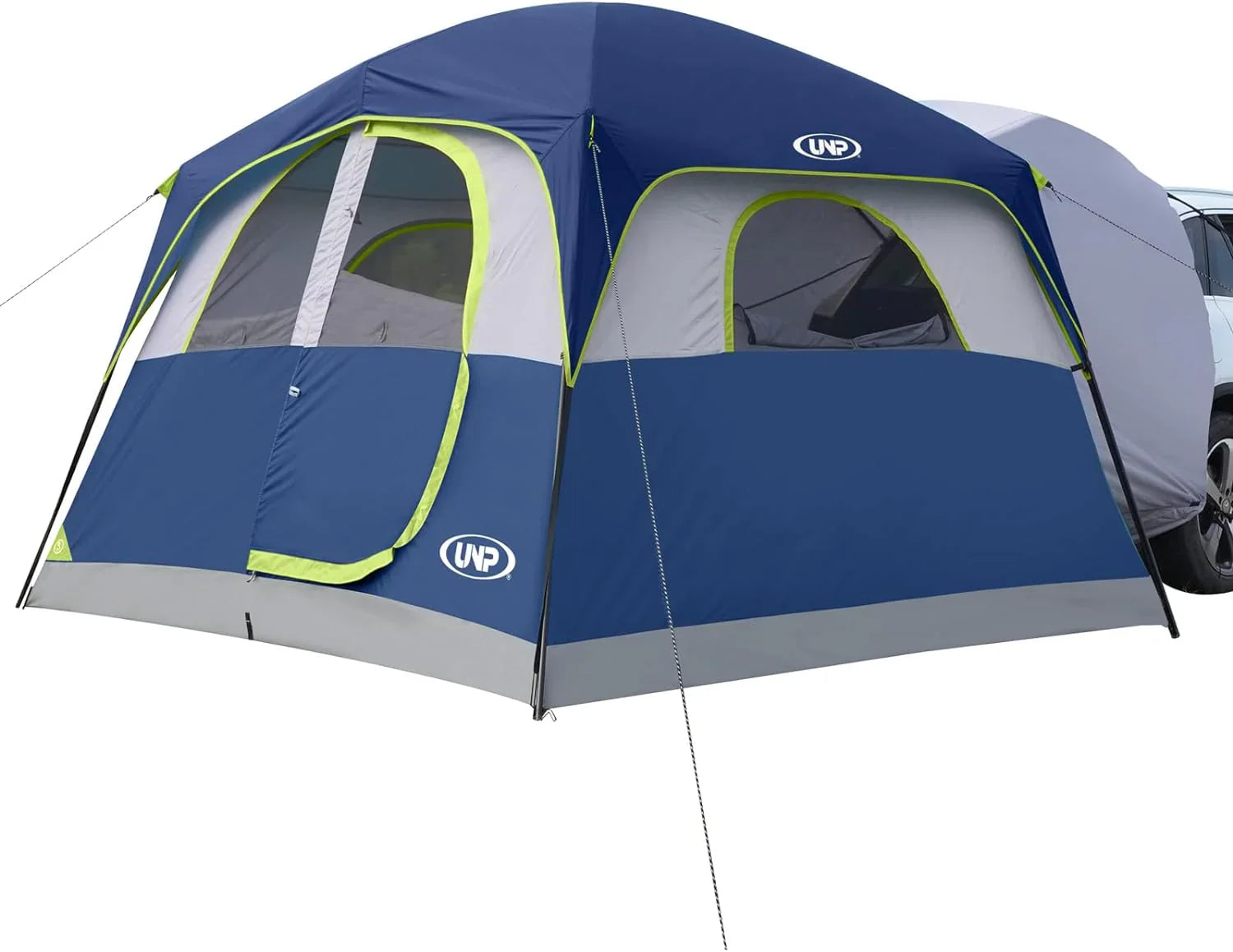 Tente SUV pour camping, tente hayon SUV 6 personnes - Installation facile avec double toit