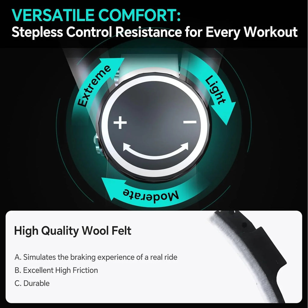 Vélo d'appartement pliable 5 en 1 pour usage domestique, vélo d'appartement d'intérieur