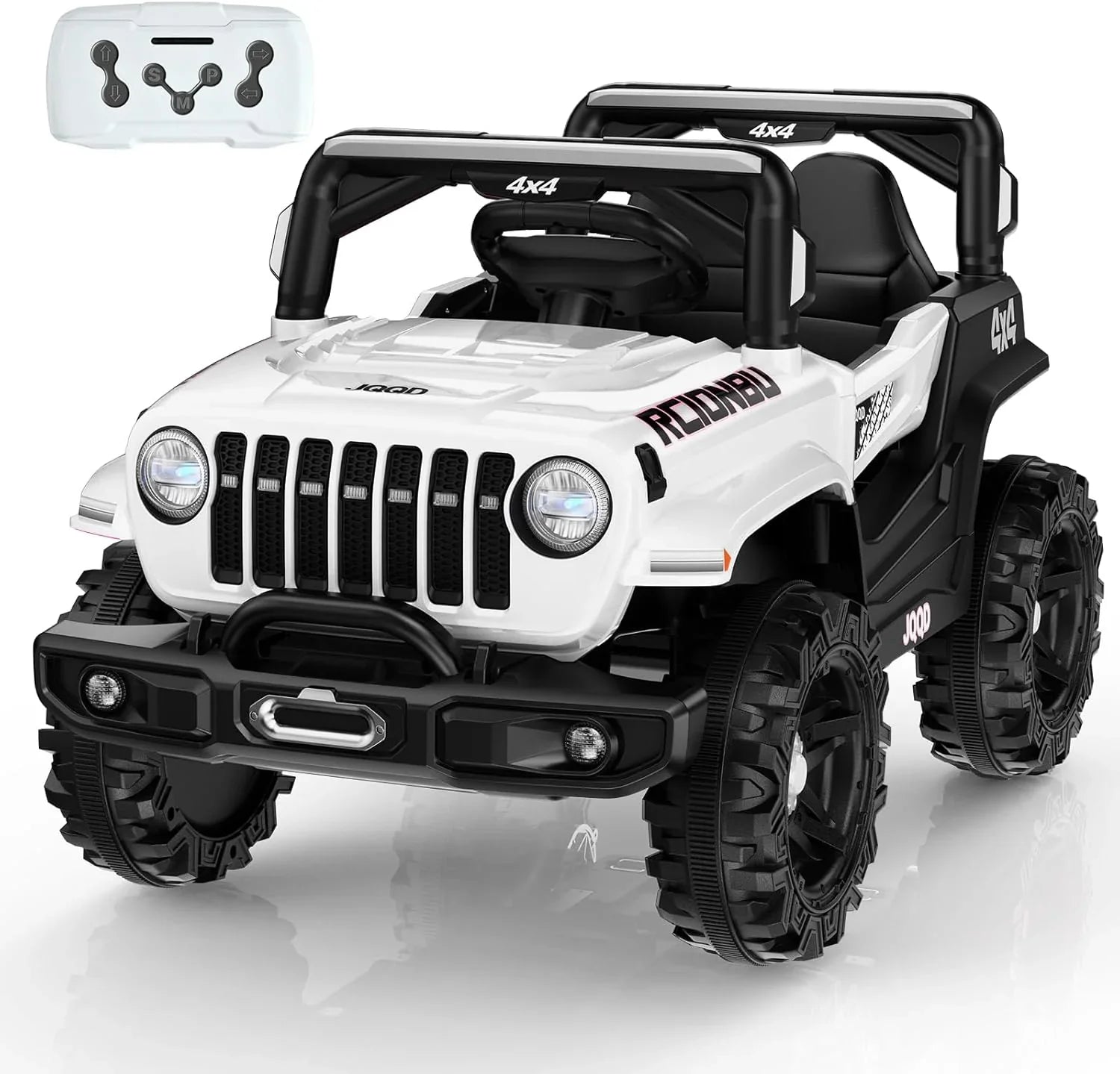 Camion de conduite pour enfants SEALIGHT 12 V, modèle 380 W, moteur, fonction de freinage d'urgence