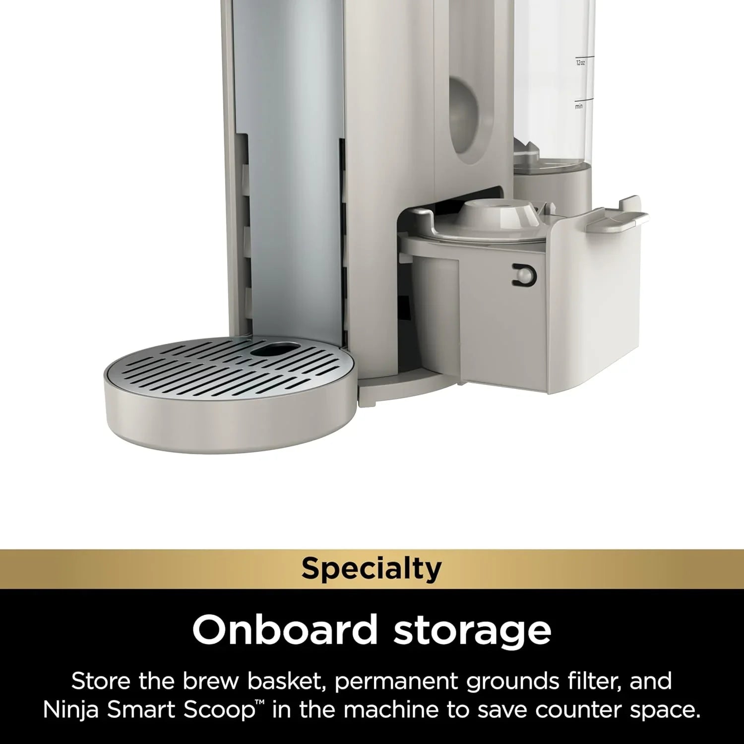 Cafetière Ninja à dose unique, réservoir de 1,6 l (56 oz)