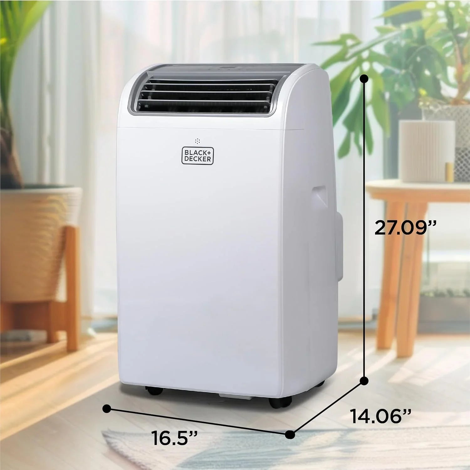 Climatiseur portatif BLACK+DECKER 10 000 BTU pour pièces jusqu'à 450 pi² avec télécommande