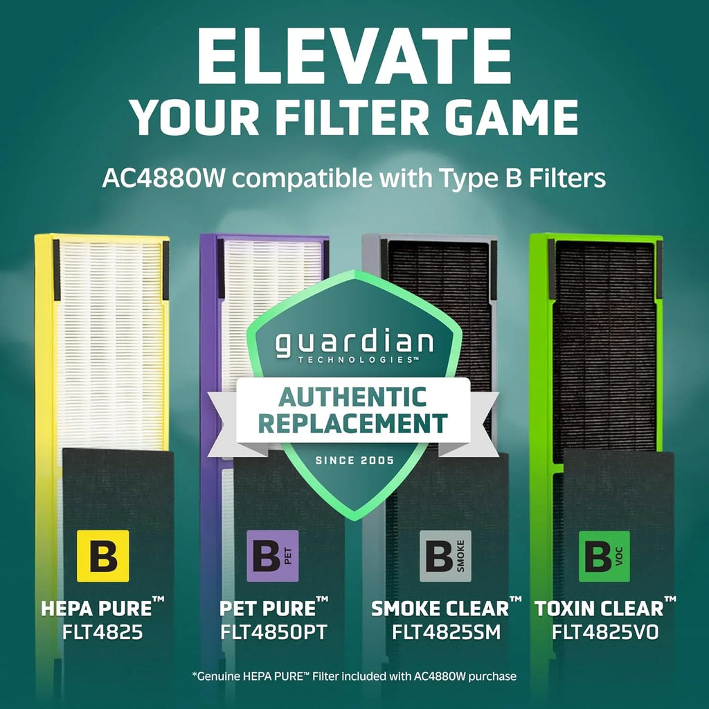 Purificateur d'air domestique avec filtre HEPA pur