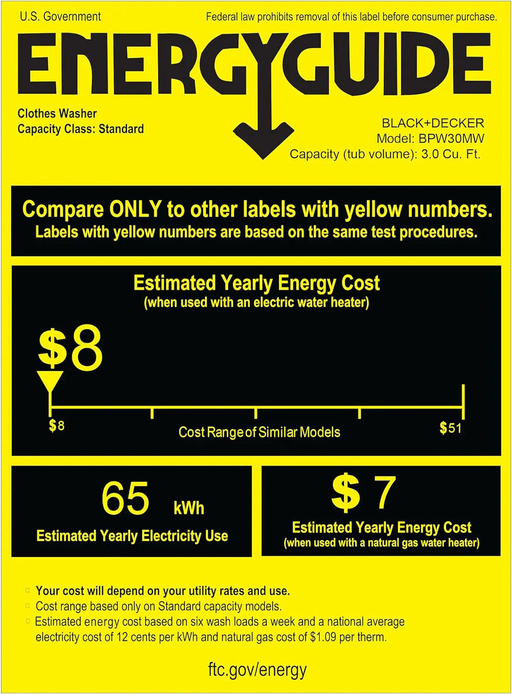 Machine à laver portable d'une capacité de 6,6 lb pour maisons et appartements, 5 cycles de lavage