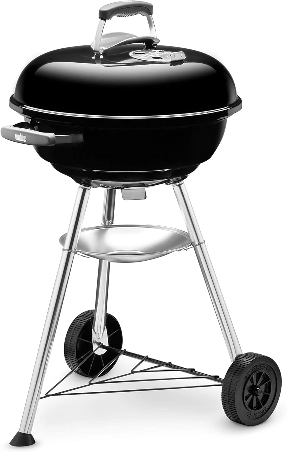 Barbecue au charbon de bois Weber Compact Kettle/avec trépied et roues