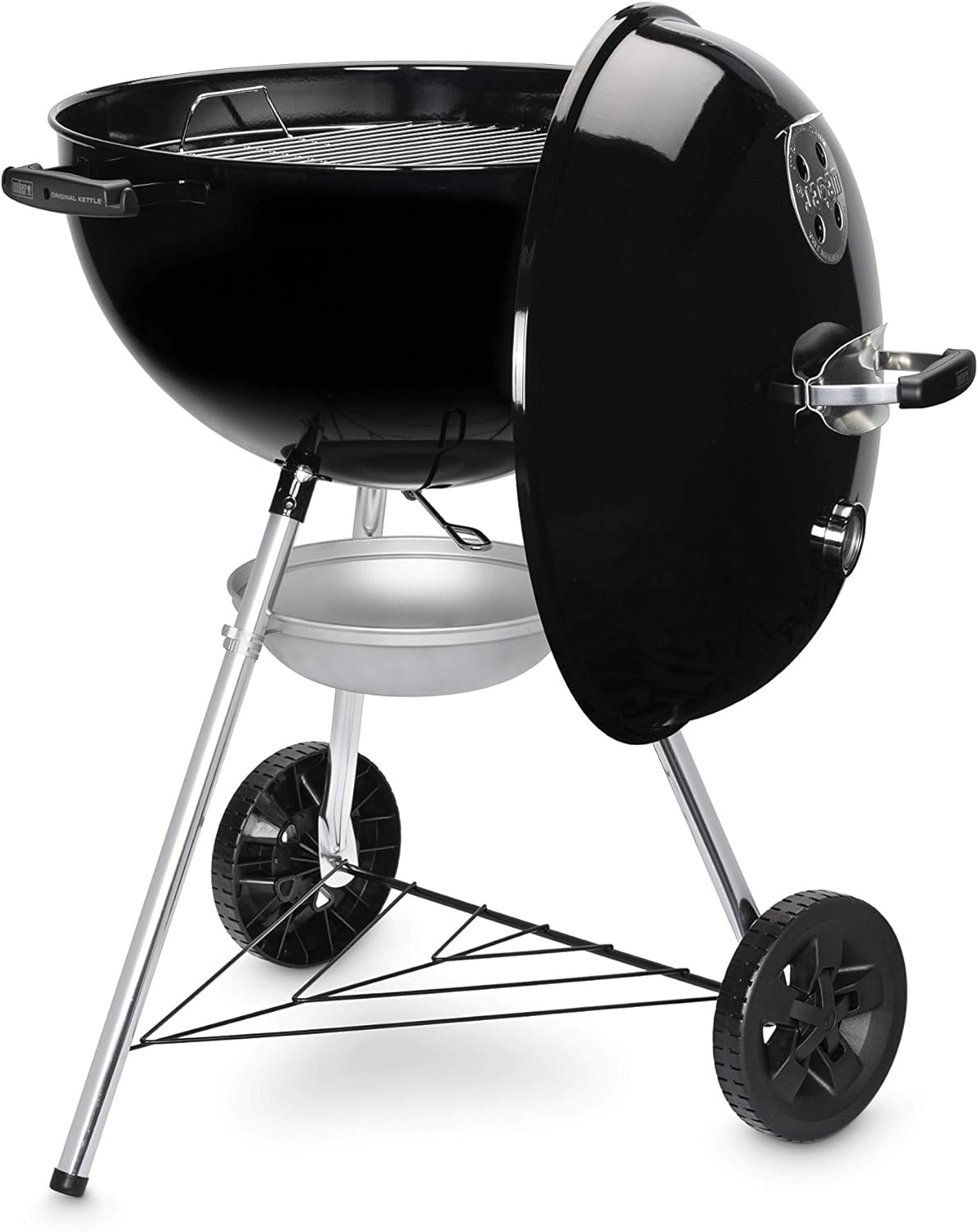 Barbecue au charbon de bois Weber Compact Kettle/avec trépied et roues