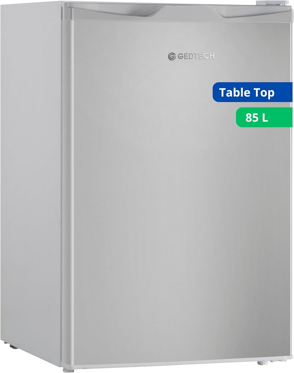 Réfrigérateur de table GEDTECH 85 L GTOP93BL avec compartiment congélateur - Classe E