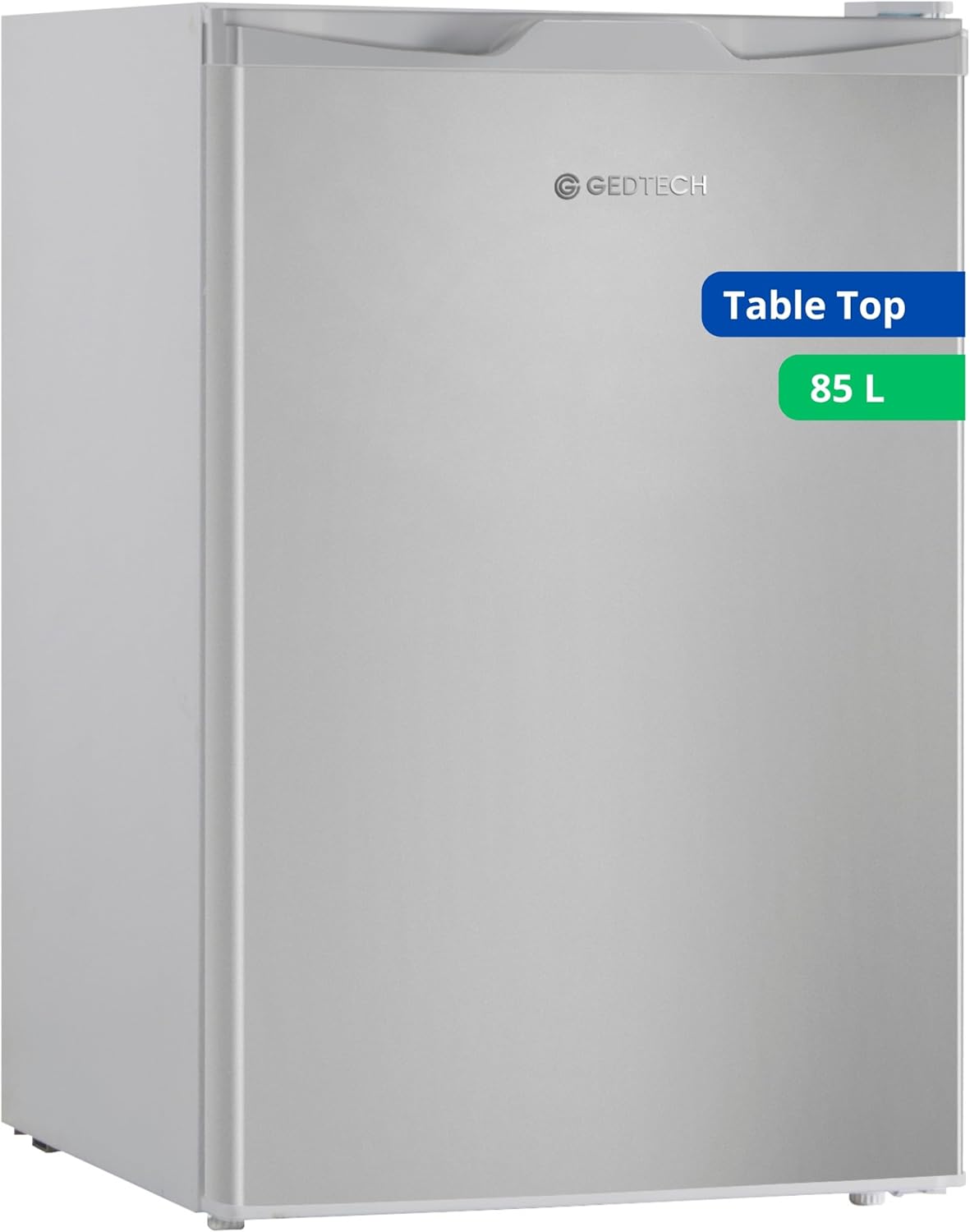 Réfrigérateur de table GEDTECH 85 L GTOP93BL avec compartiment congélateur - Classe E