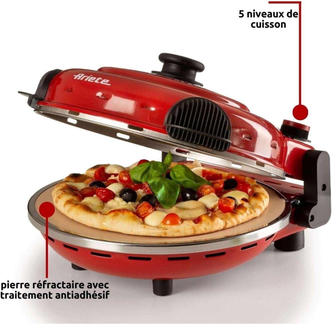 ARIETE Four à pizza 917NOIR