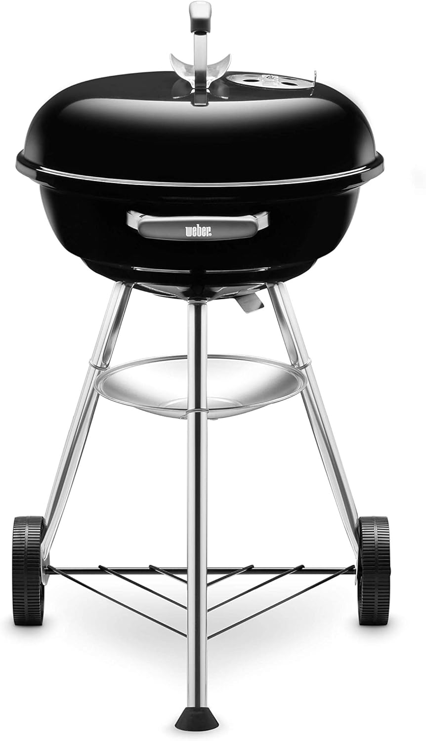 Barbecue au charbon de bois Weber Compact Kettle/avec trépied et roues