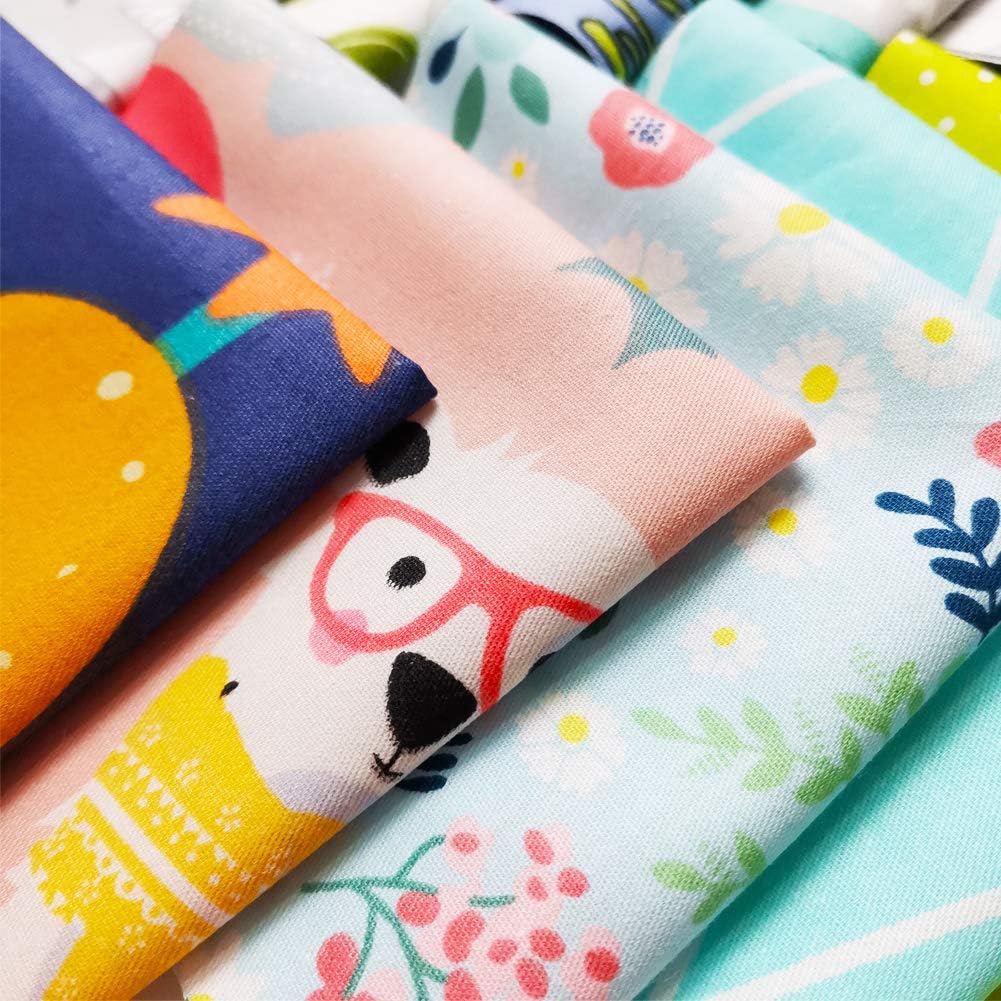Tissu, 50 pcs/lot Top coton 8" x 8" (20 cm x 20 cm) patchwork carré pour la couture de l'artisanat de courtepointe, tissus artisanaux de fête à la maison bricolage couture de masques faciaux