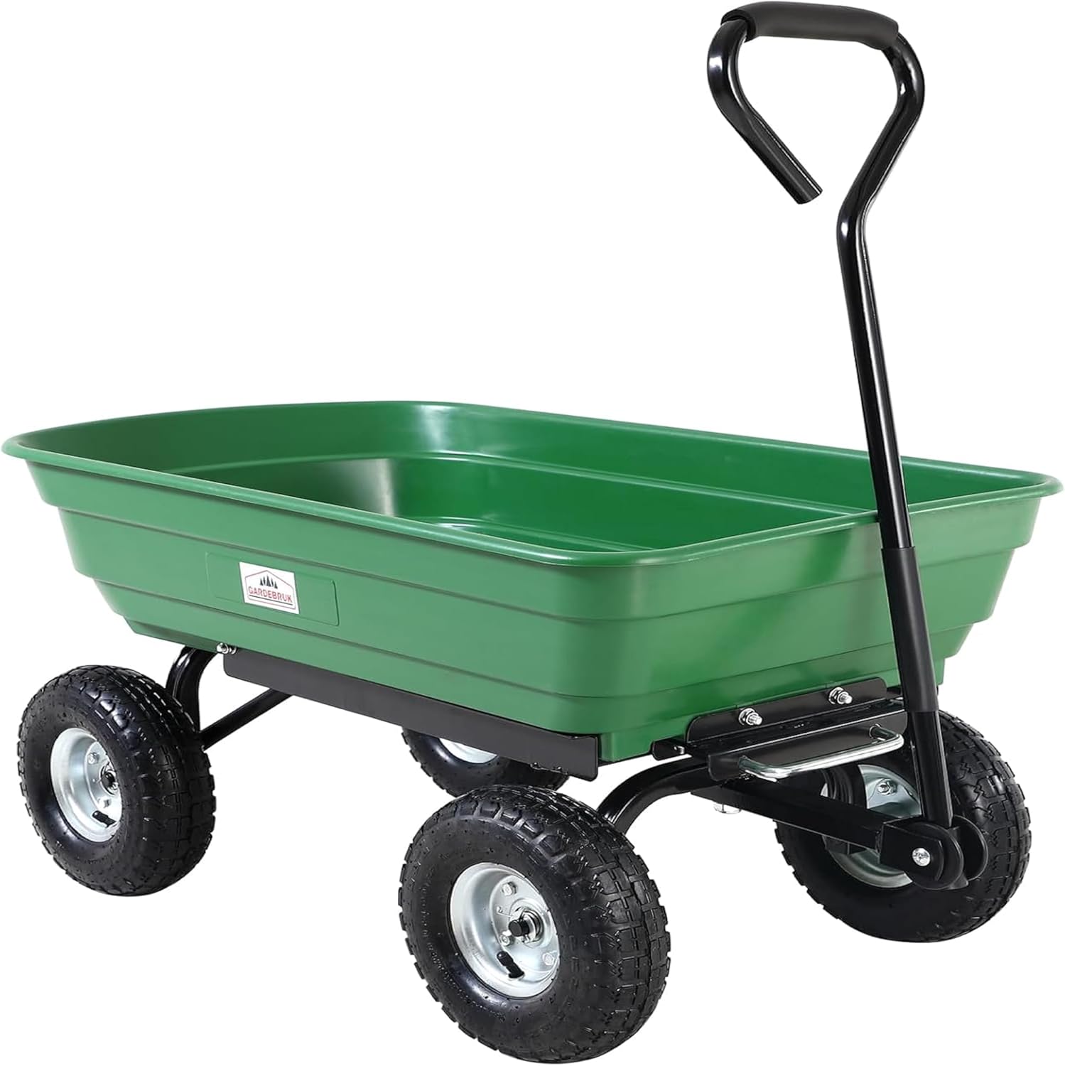 Benne Gardebruk® Jardin 300kg 4 pneumatiques essieu directeur tout terrain