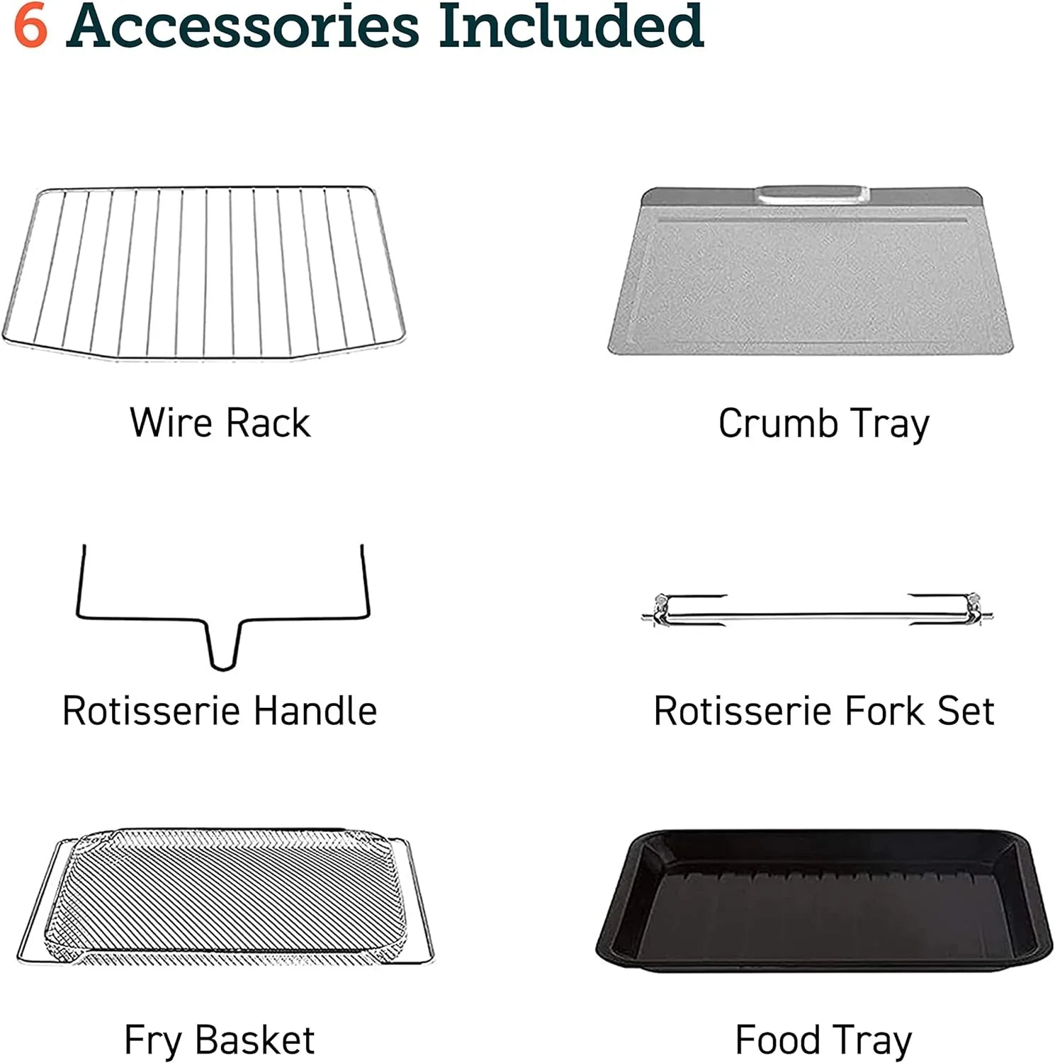 Four combiné friteuse à air 13 en 1, 32 pintes, four à convection à commande vocale et application