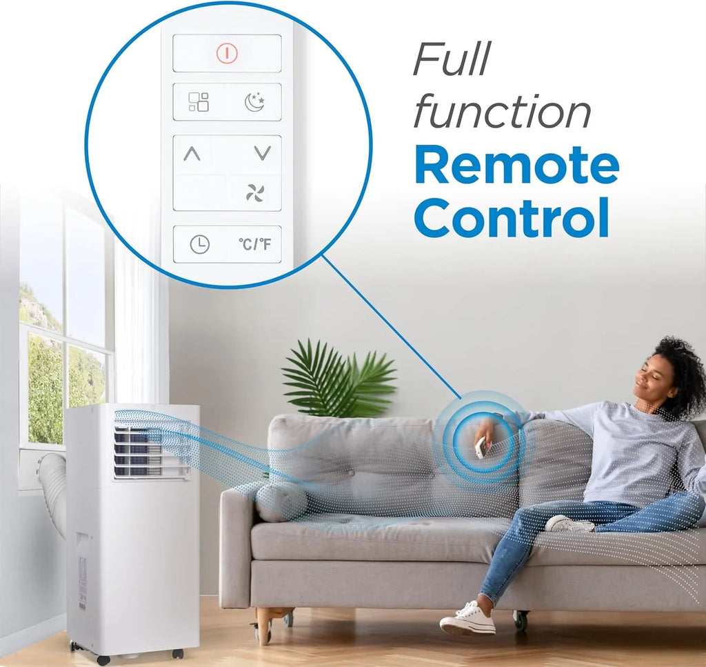 Climatiseur portatif BLACK+DECKER 10 000 BTU pour pièces jusqu'à 450 pi² avec télécommande