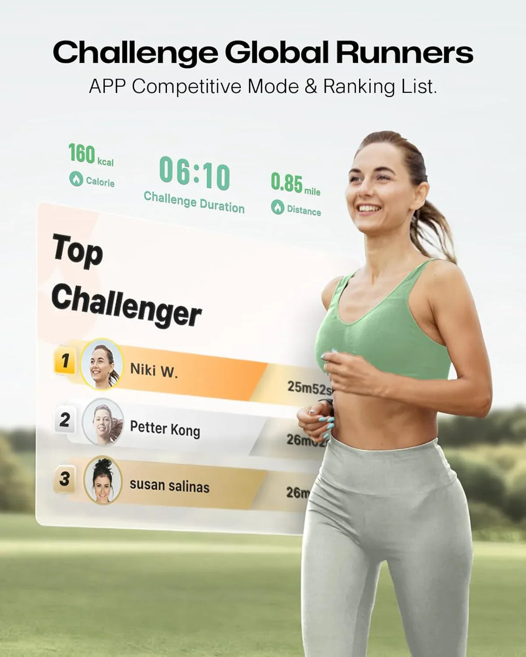 Tapis de course pliable intelligent 2 en 2 Urevo Strol 2E avec double écran LED