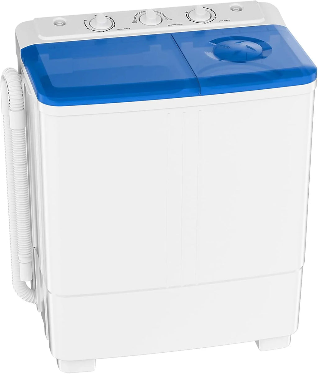 Machine à laver portable Auertech 28 lb Machine à laver à double cuve