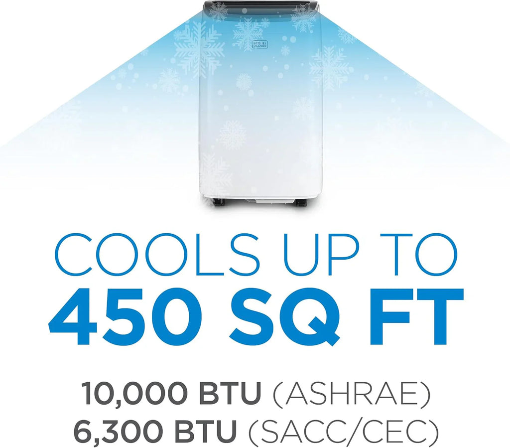 Climatiseur portatif BLACK+DECKER 8 000 BTU