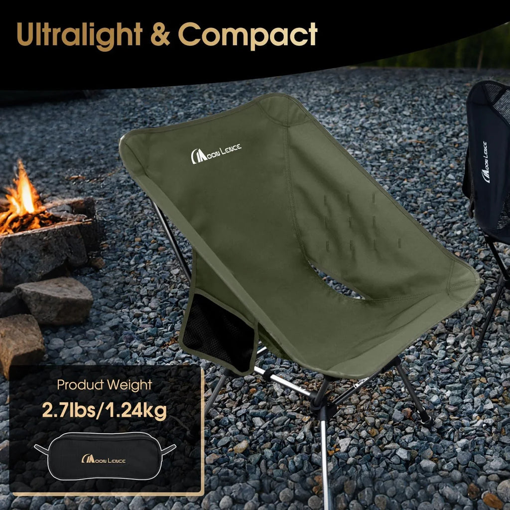 Chaise de camping portable et chaise pliante pour la randonnée et la randonnée