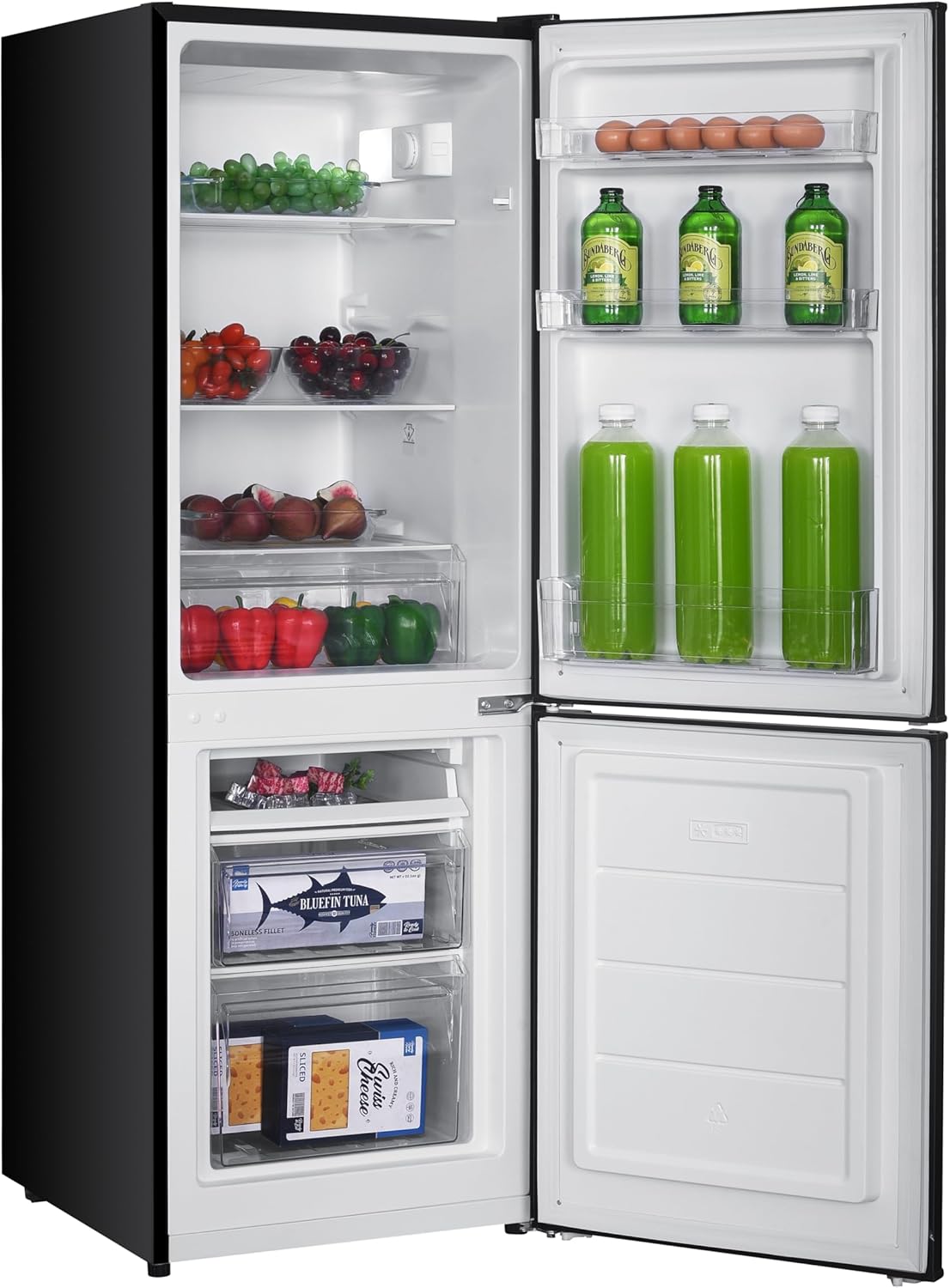 Réfrigérateur de table GEDTECH 85 L GTOP93BL avec compartiment congélateur - Classe E