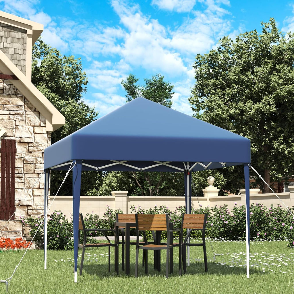 Gazebo pliant étanche JUMMICO, gazebo de jardin extérieur, gazebo pliant à hauteur réglable,