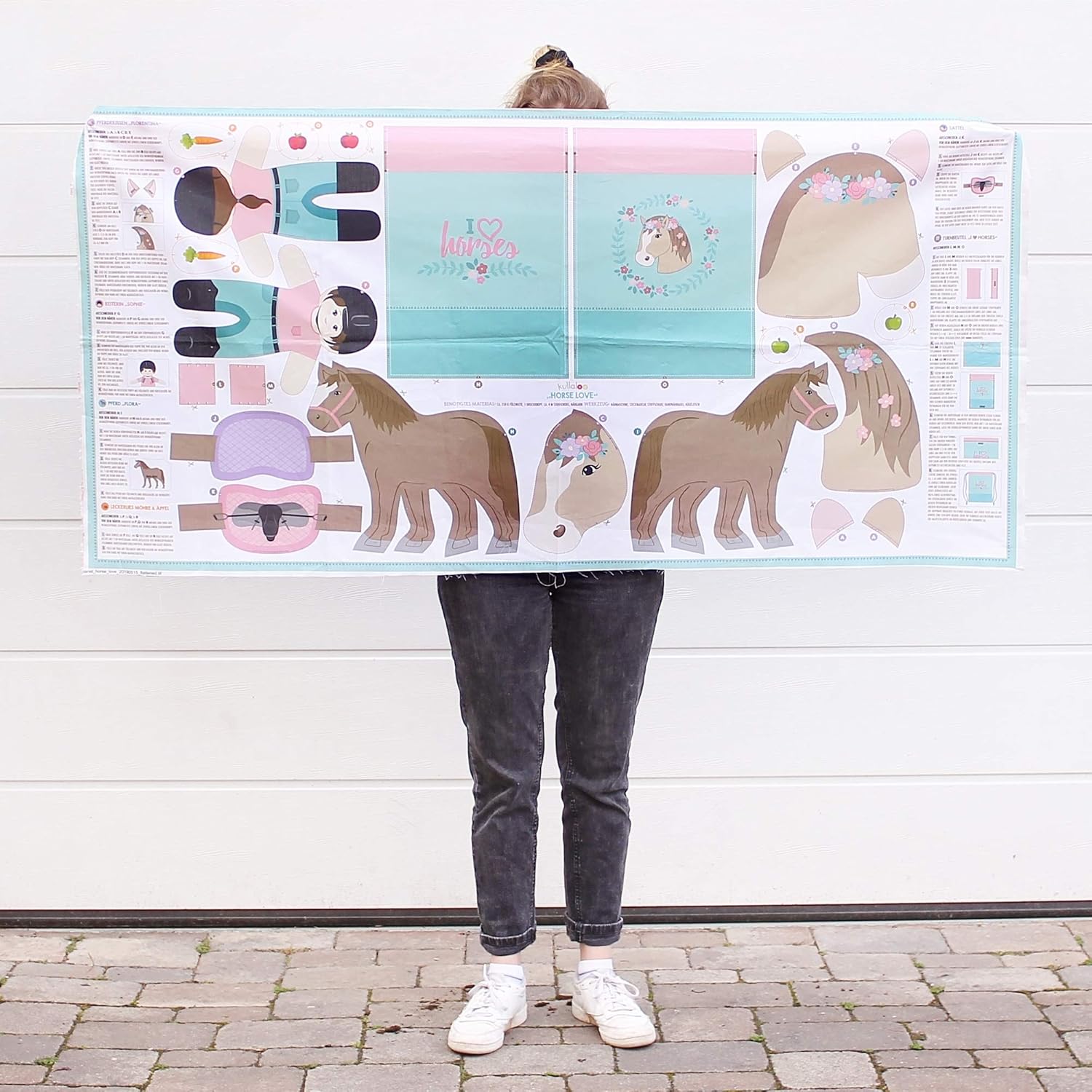 kullaloo Kit de couture en tissu pour débutant – Kit de loisirs créatifs pour filles et garçons